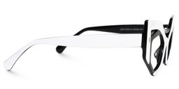 Mondal Geometric White Glasses2