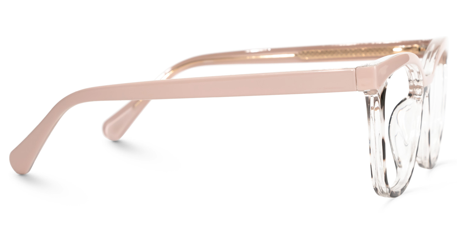 Folly Square Pink Glasses | ZEELOOL Canada2