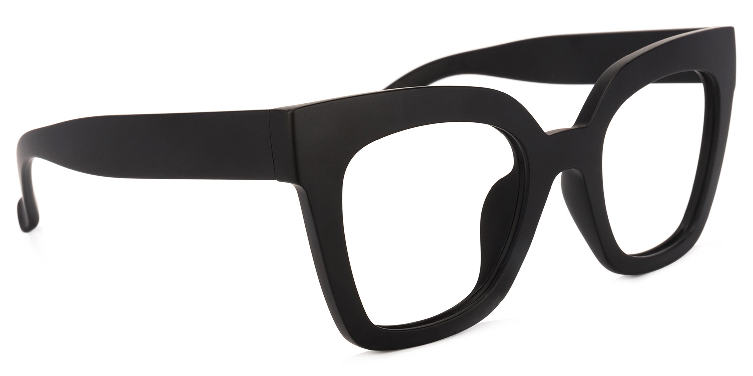 Malcolm Square Black Glasses2