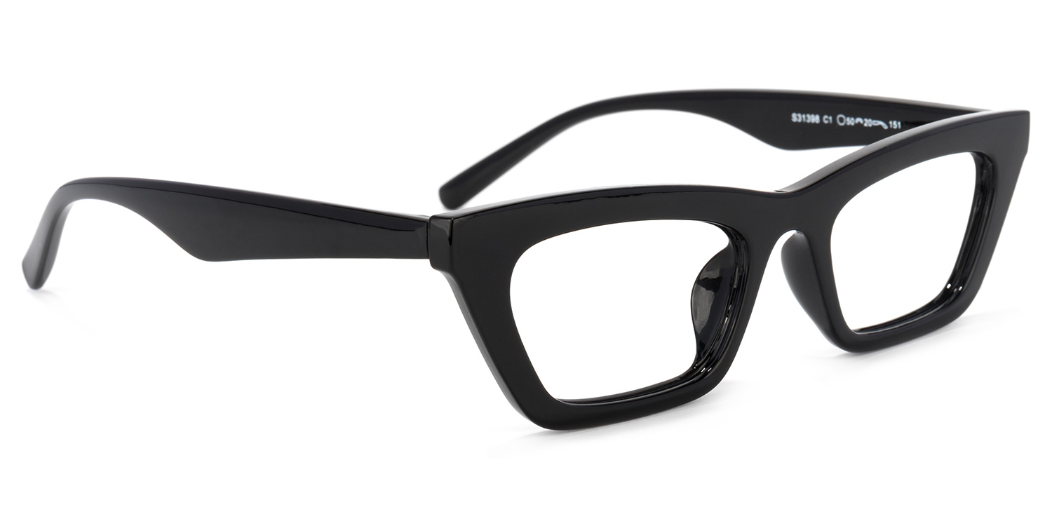 Gorman Cateye Black Glasses | ZEELOOL Canada2