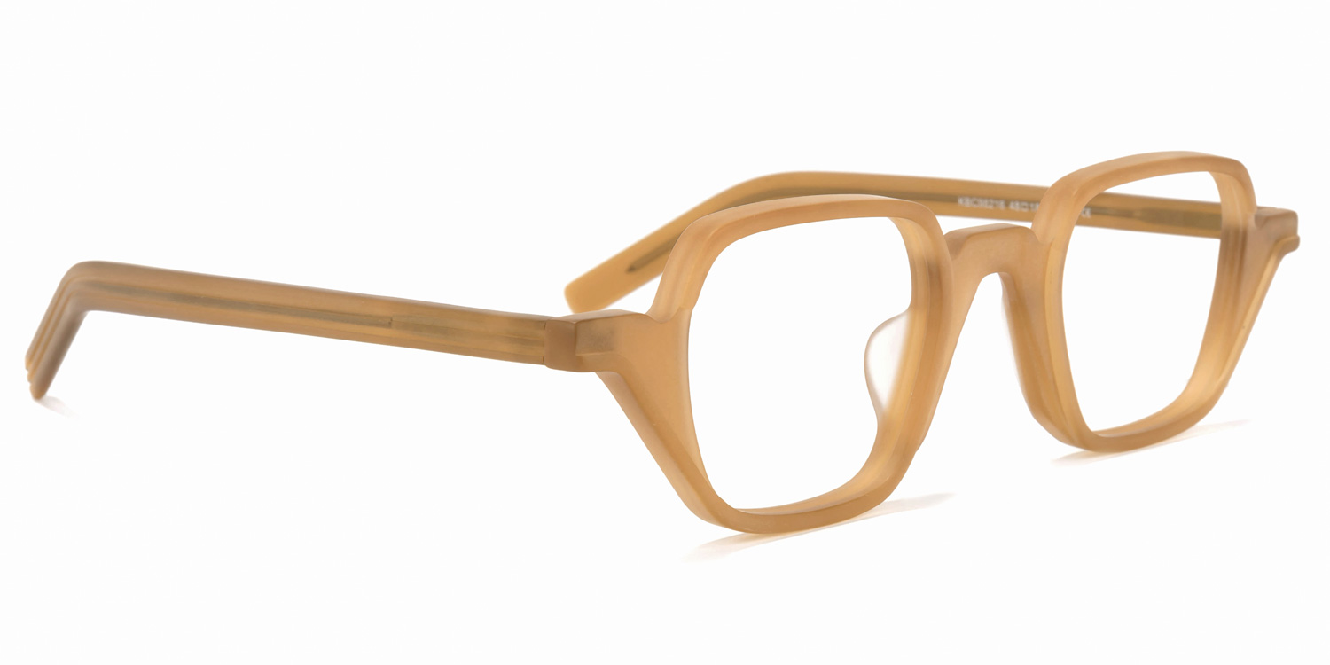 Yasin Square Cameo-Brown Glasses | ZEELOOL Canada2