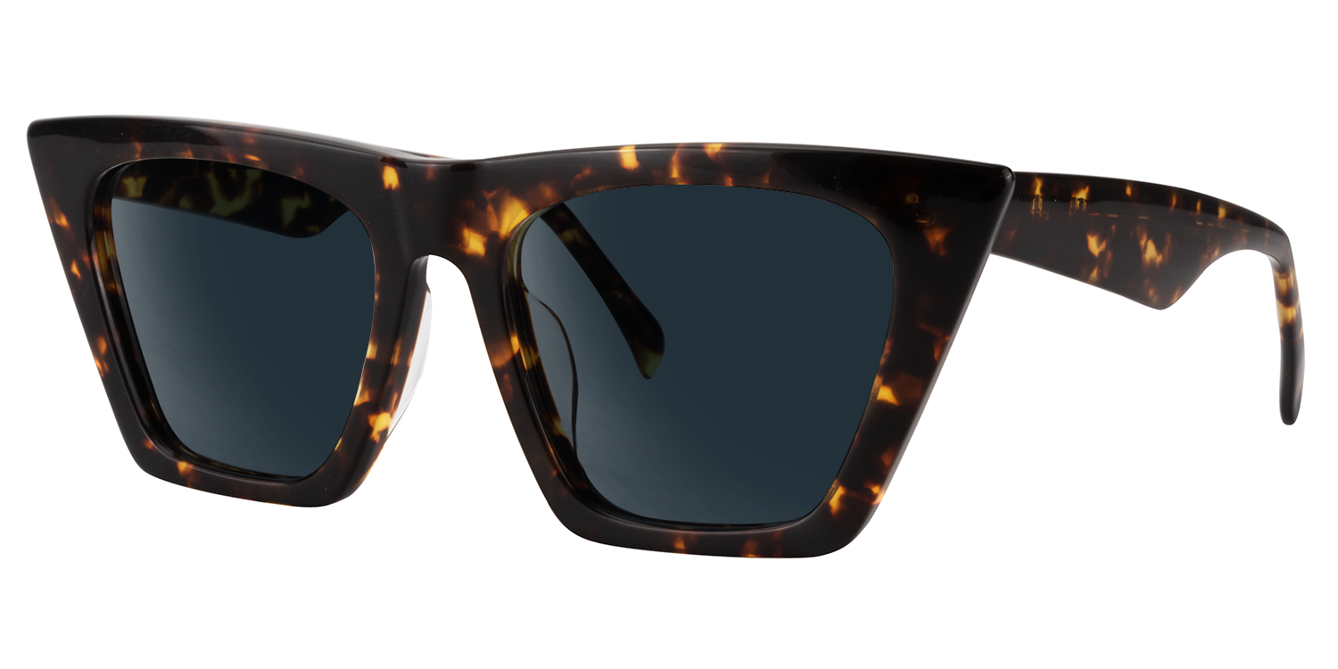 ZEELOOL Cecile Cat Eye Tortoise Sunglasses