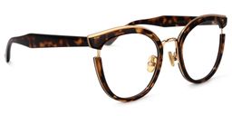 Laraine Cat Eye Tortoise Glasses2