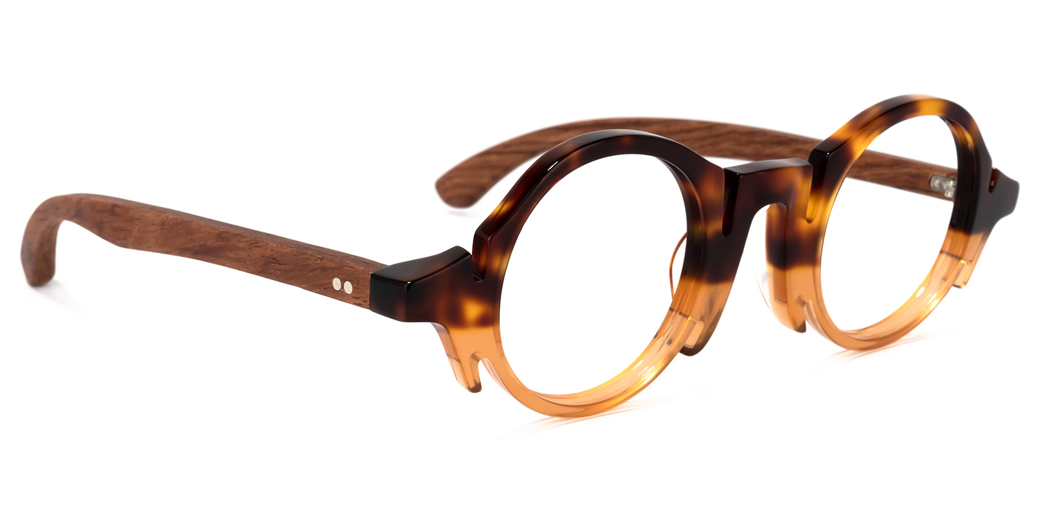 Charlie Round Tortoise Glasses | ZEELOOL Canada2