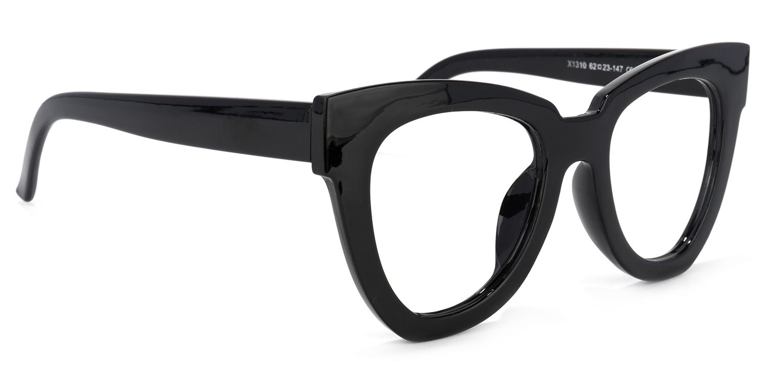 Hassan Cateye Black Glasses | ZEELOOL Canada2