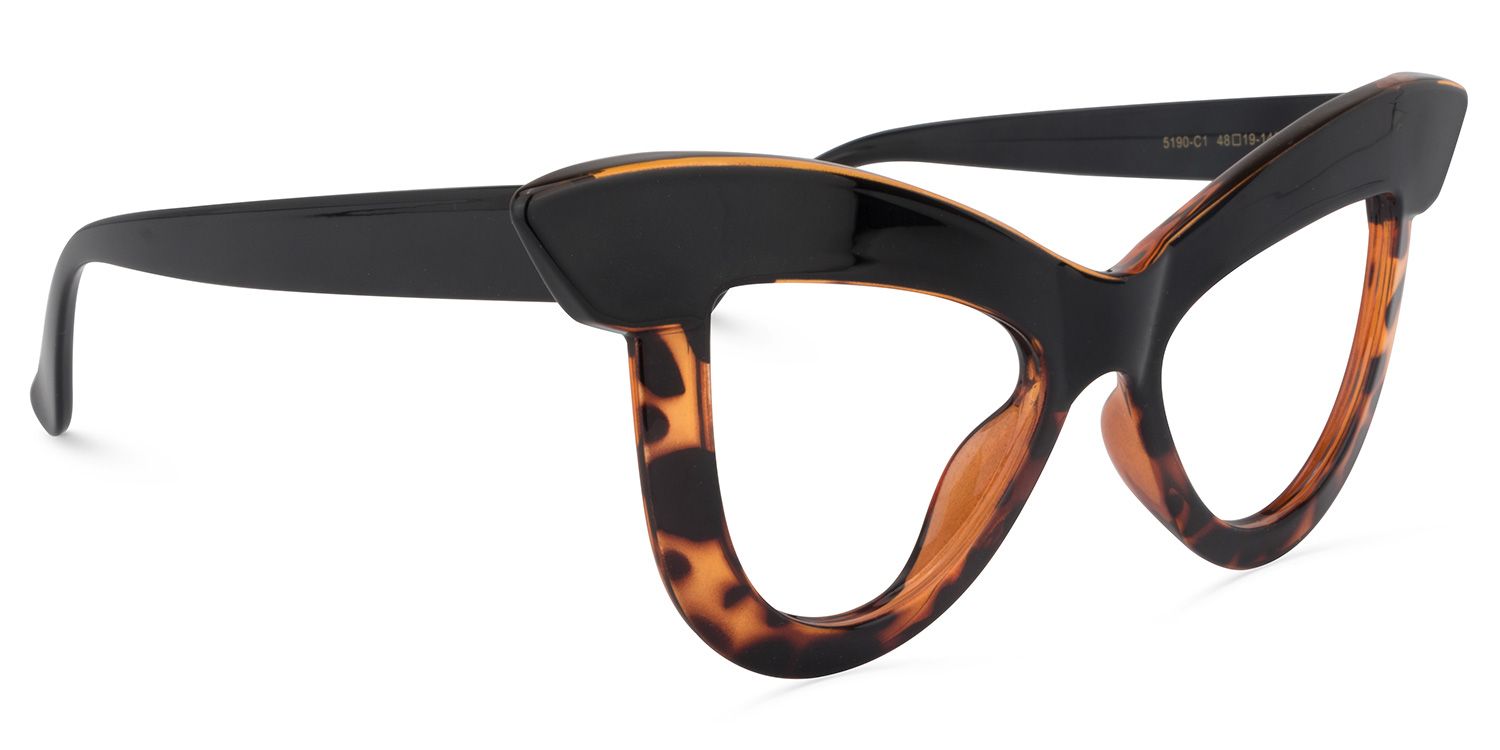 Cat Eye Tortoise Glasses | ZEELOOL Canada2