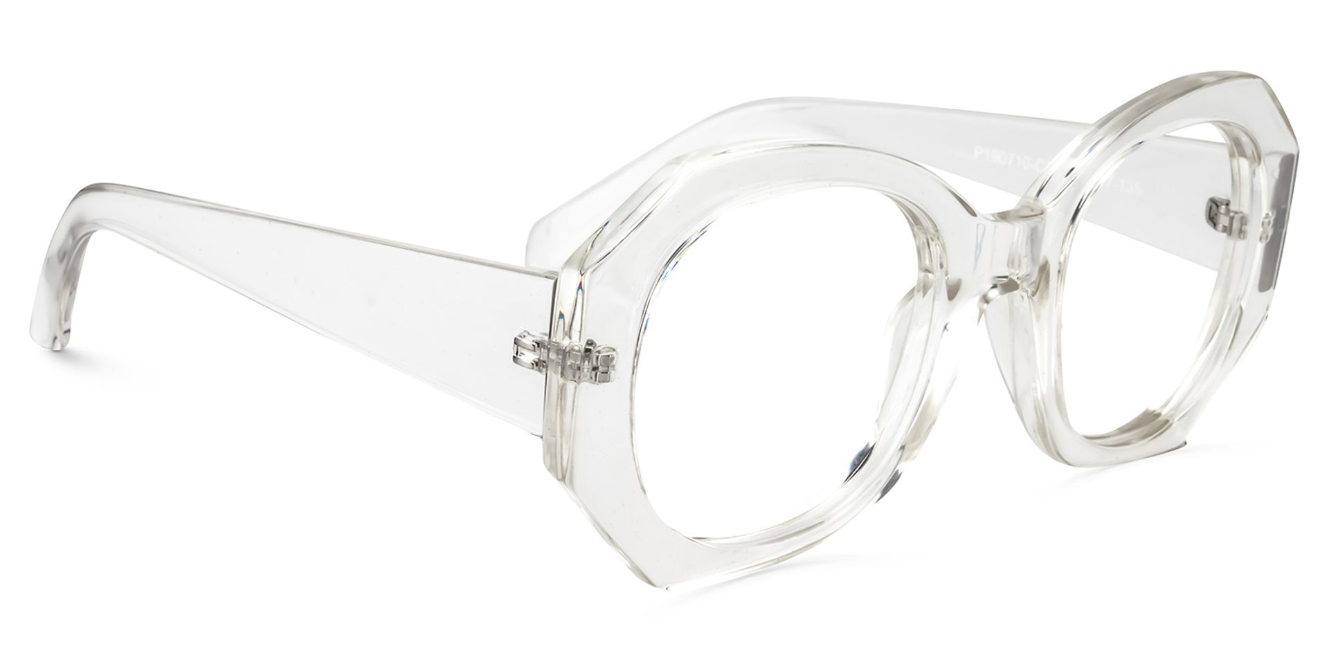 Geometric Clear Glasses | ZEELOOL Canada1