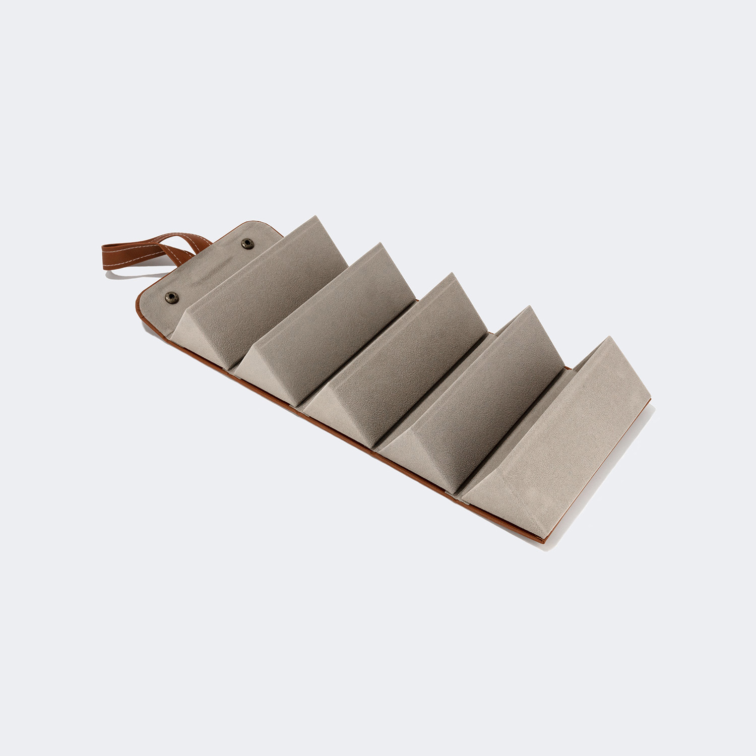 High-end Leather Hanging Brown Eyeglasses Storage Box | ZEELOOL Canada0