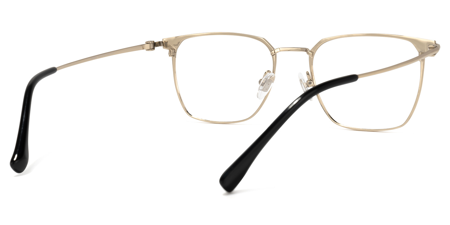 Campos Square Gold Glasses | ZEELOOL Canada3