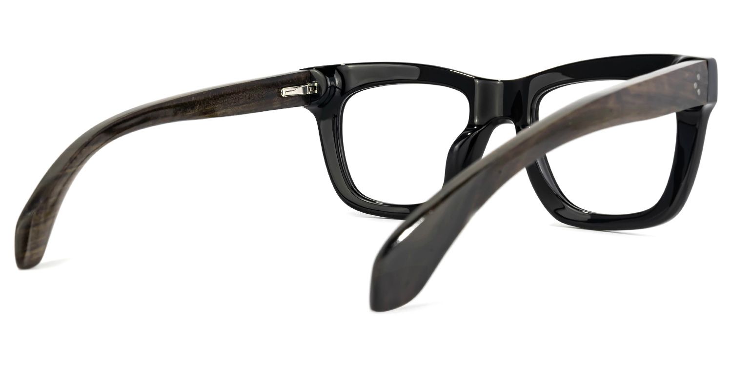 Sharnel Square Black Glasses | ZEELOOL Canada