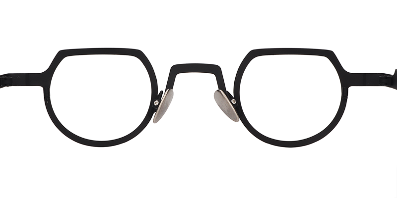Timothy Round Black Glasses | ZEELOOL Canada5