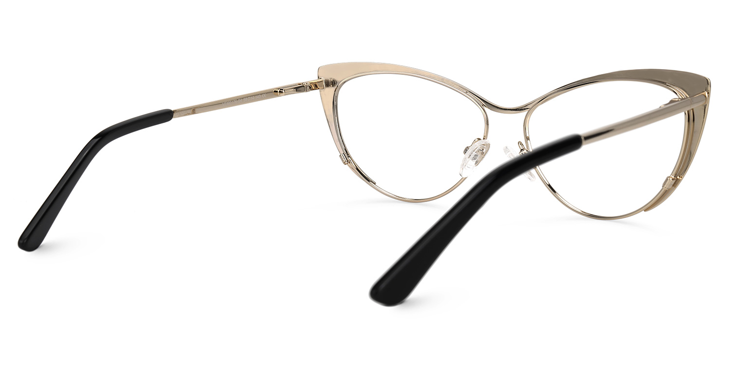 Cateye Dark Blue Glasses | ZEELOOL Canada3