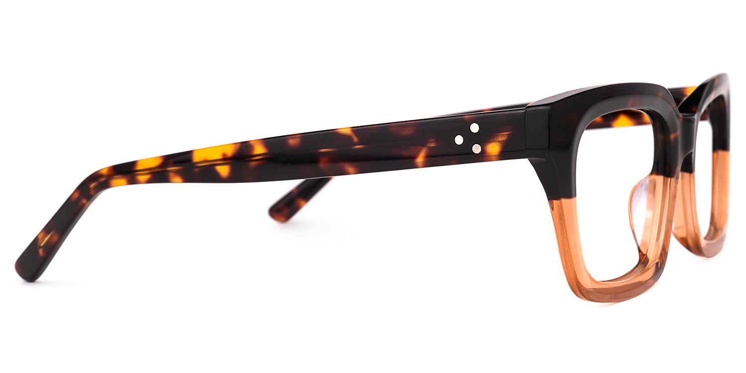 Cloris Rectangle Tortoise Glasses2