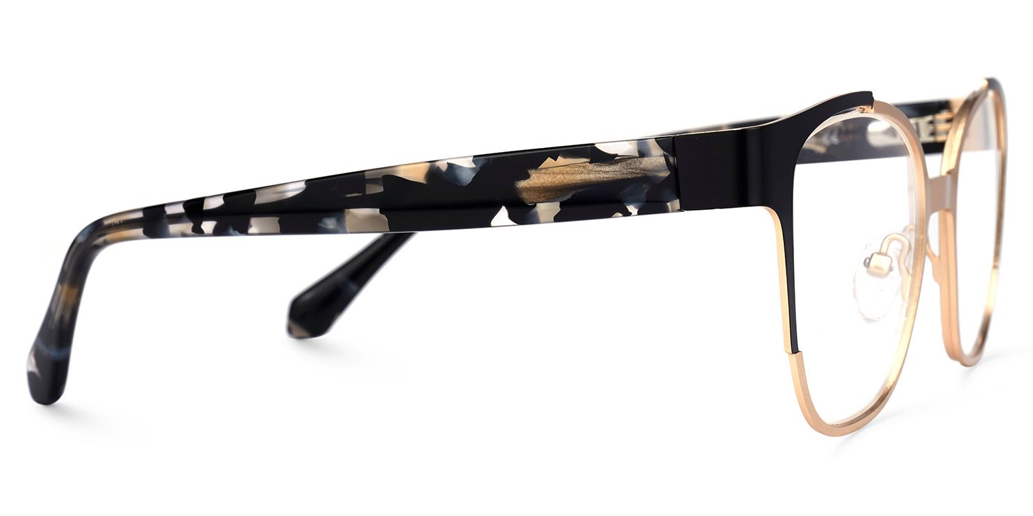 Angellay Square Gold Glasses | ZEELOOL Canada2