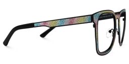 Joanne Rectangle Rainbow Glasses2