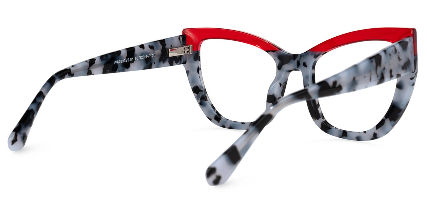 Shahdia Geometric Light-Tortoise Glasses | ZEELOOL Canada3