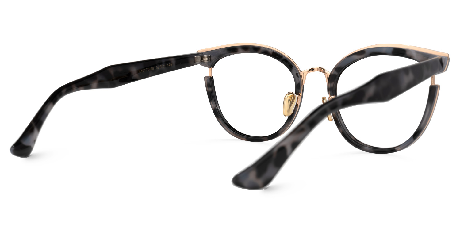 Laraine Cat Eye Light-Tortoise Glasses | ZEELOOL Canada3