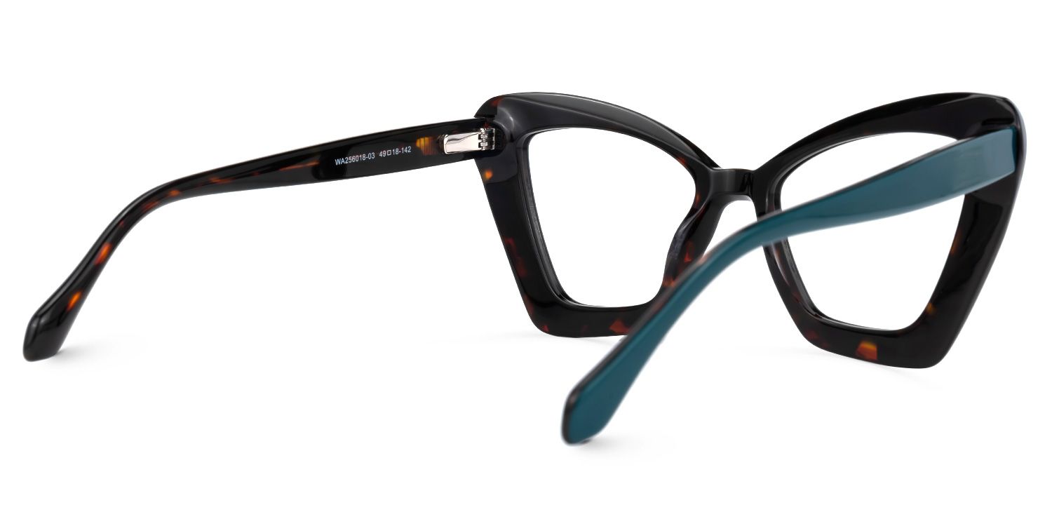 Pauline Cateye Green Glasses | ZEELOOL Canada3