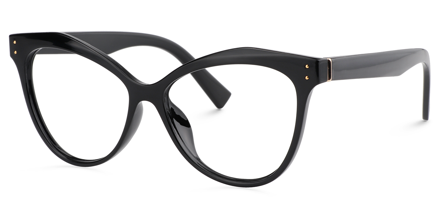Cateye Black Glasses | ZEELOOL Canada Online2