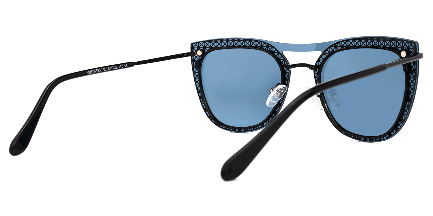 Hussain Clip-on Blue Glasses | ZEELOOL Canada4