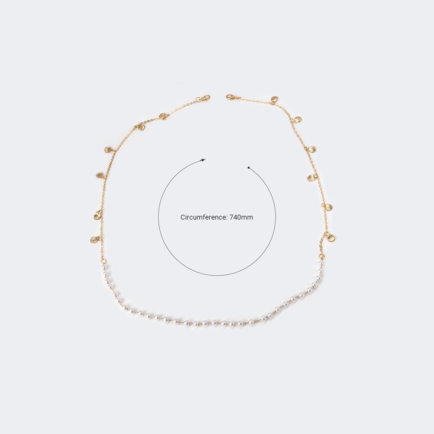 Fashion Pearl Non-slip Metal Chains | ZEELOOL Canada2