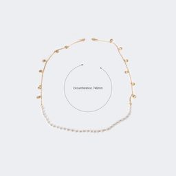 Fashion Pearl Non-slip Metal Chains2