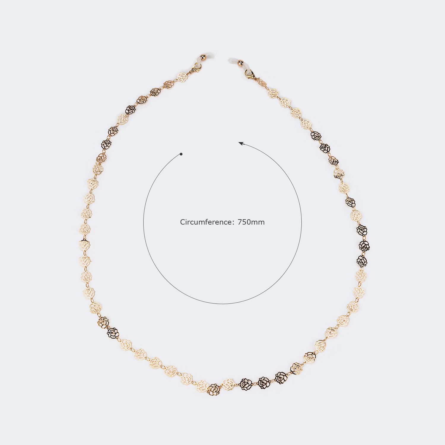 Distinctive Gold Flower Shape Chains | ZEELOOL Canada2