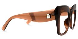 Alberta Cateye Brown Glasses2