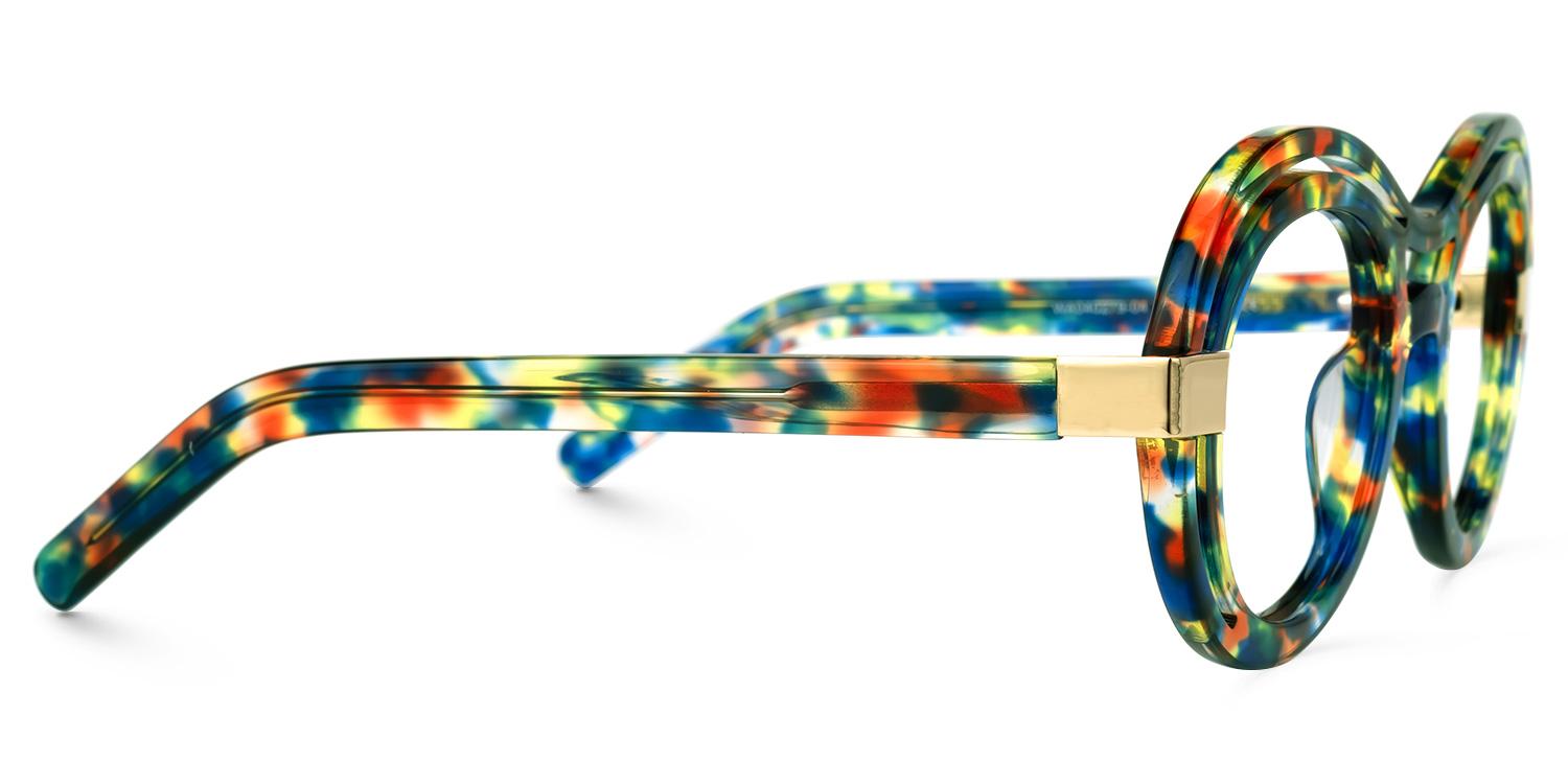 Texidor Round Blue-Tortoise Glasses2