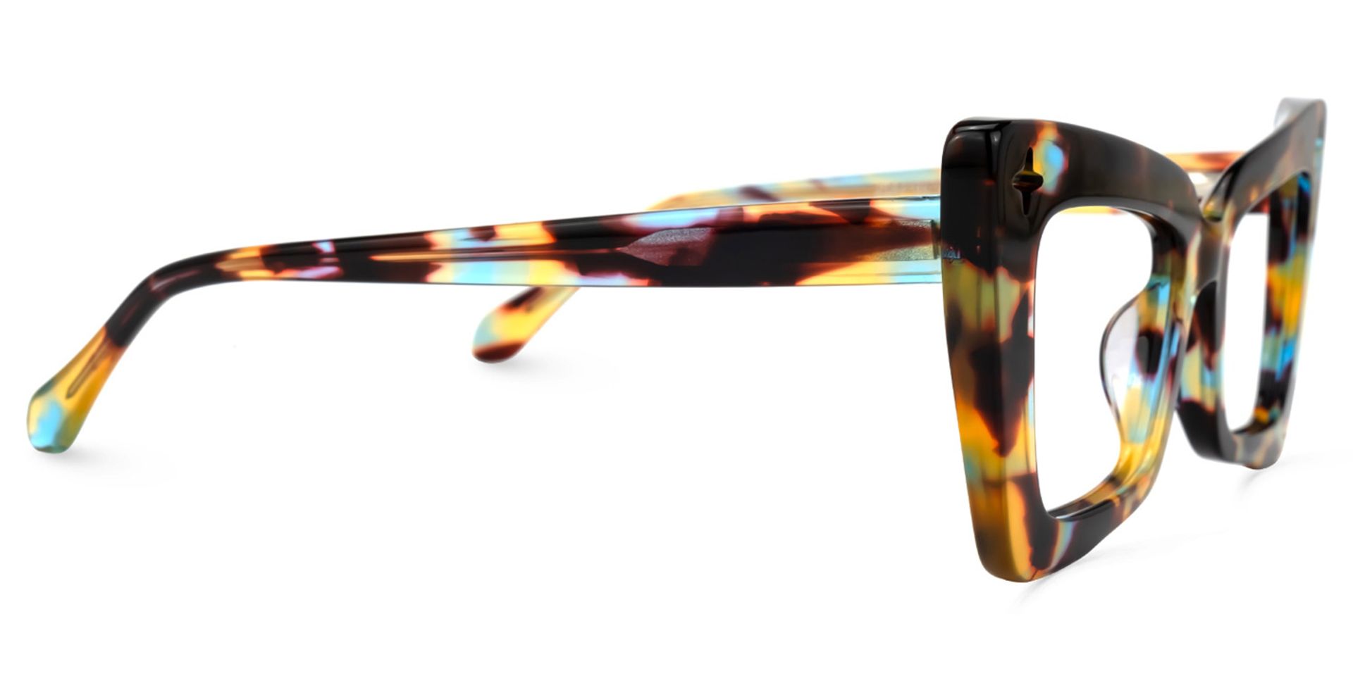 Kairos Cat-eye Acetate Tortoise Eyeglasses | Zeelool2