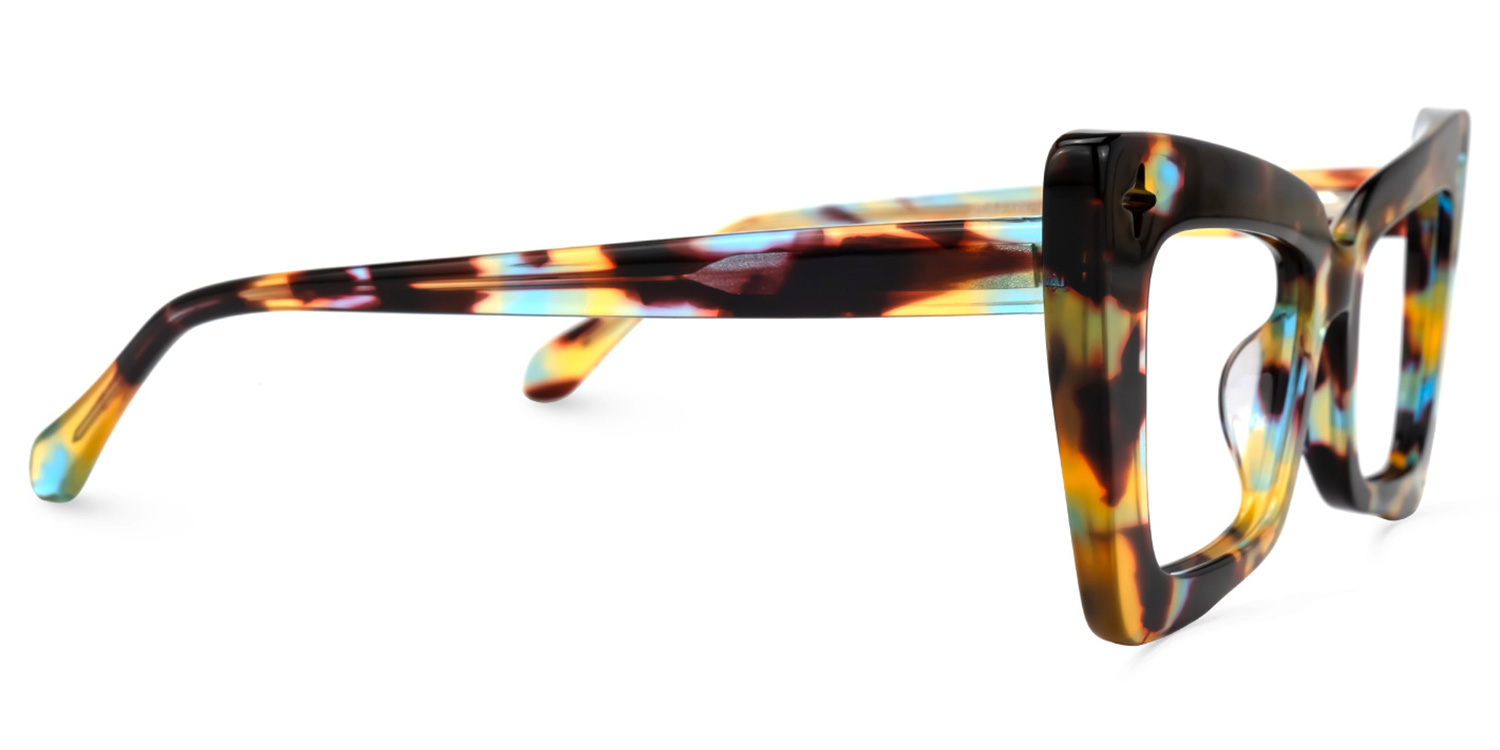 Kairos Cat-eye Acetate Tortoise Eyeglasses | ZEELOOL Canada2