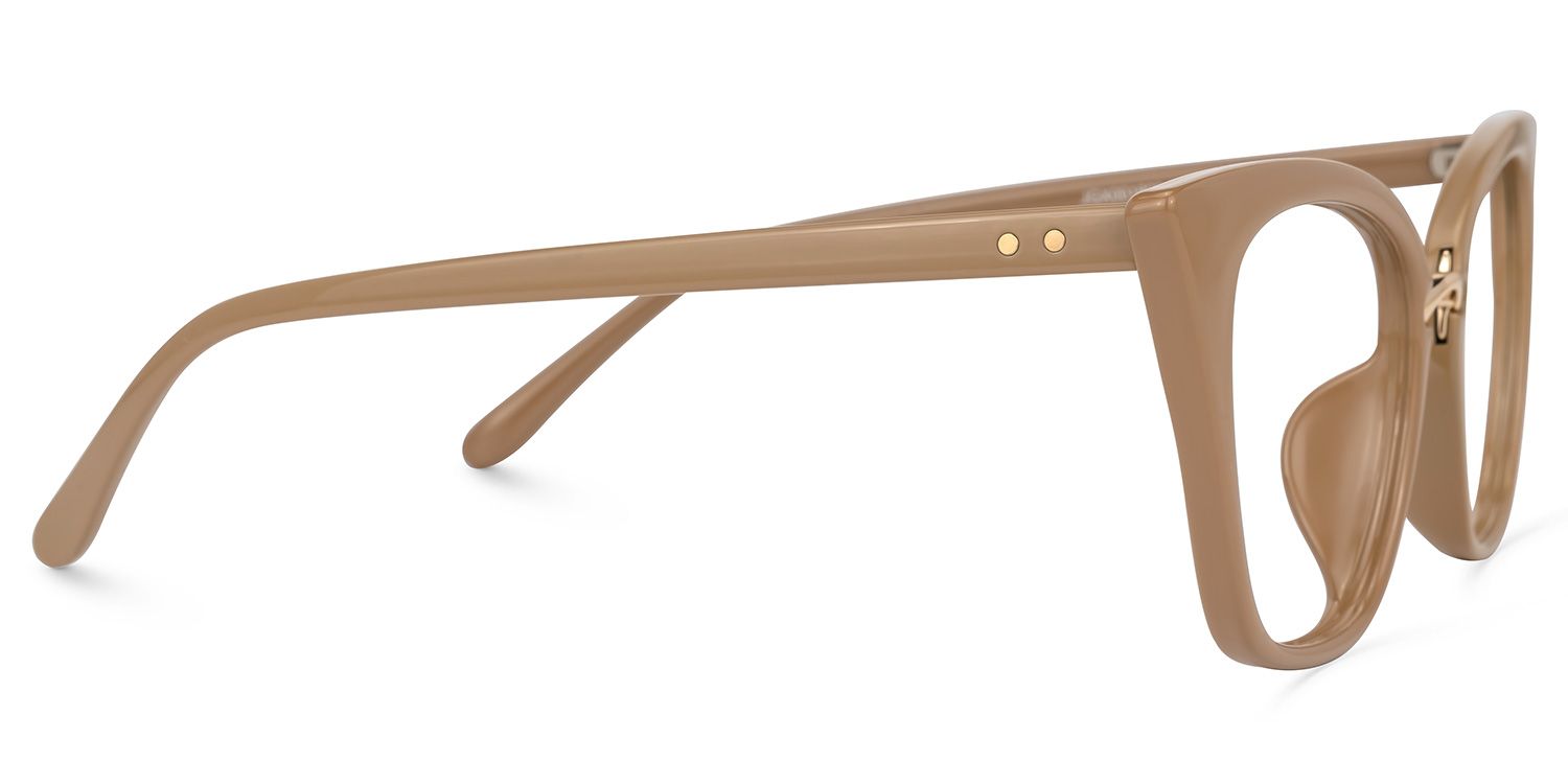Chandrikar Cateye Mocha Frame Glasses | ZEELOOL Canada2