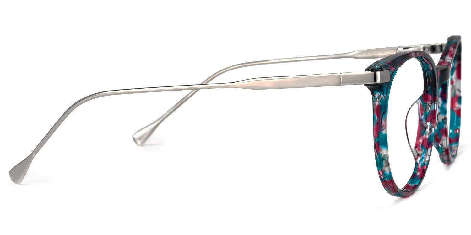 Lenid Round Floral Glasses2