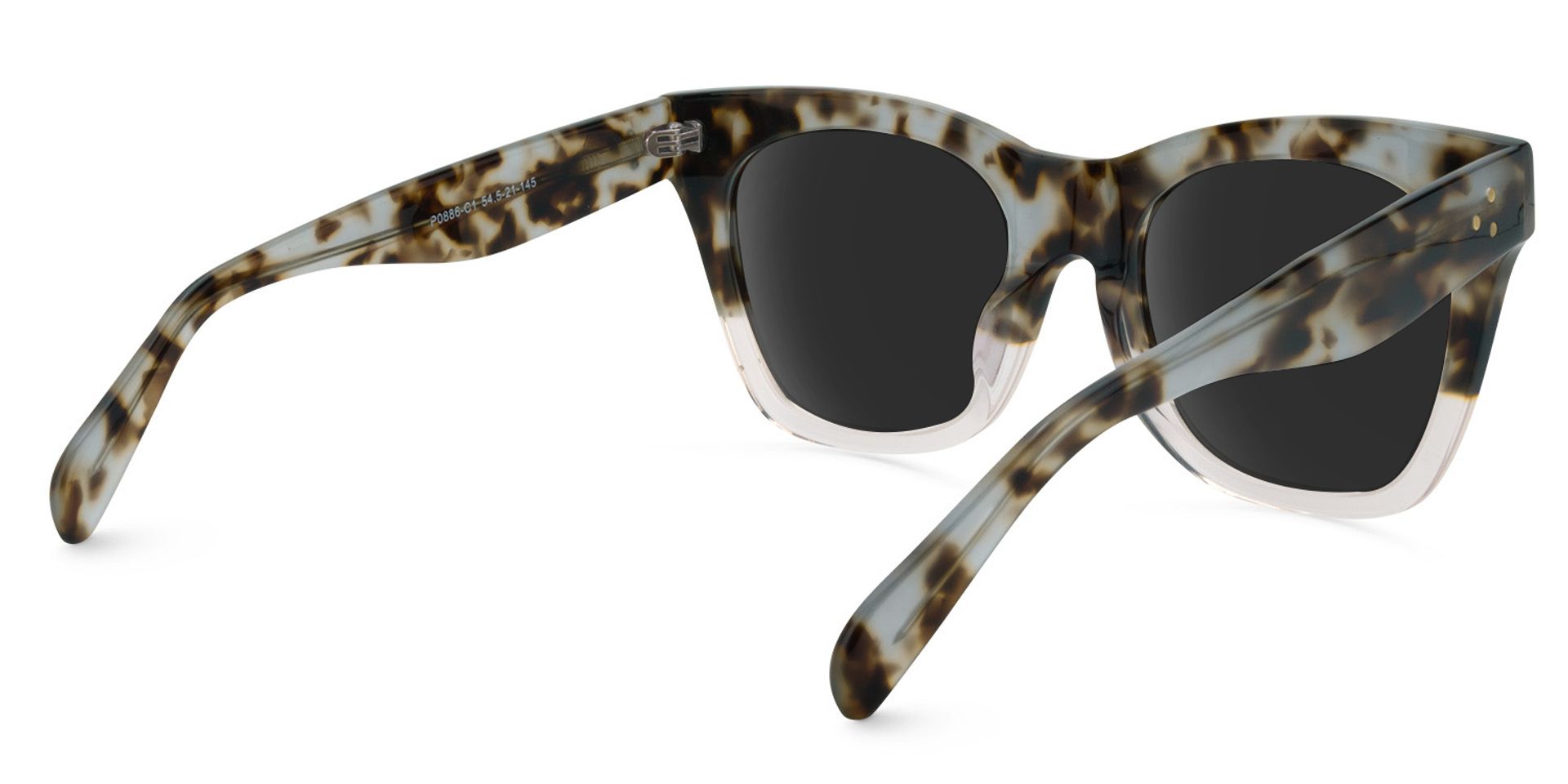 Tandy Rectangle Light-Tortoise Sunglasses | ZEELOOL Canada4