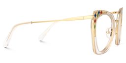 Abreu Cateye Clear Glasses2