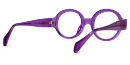 Dorrejo Round Purple Glasses3