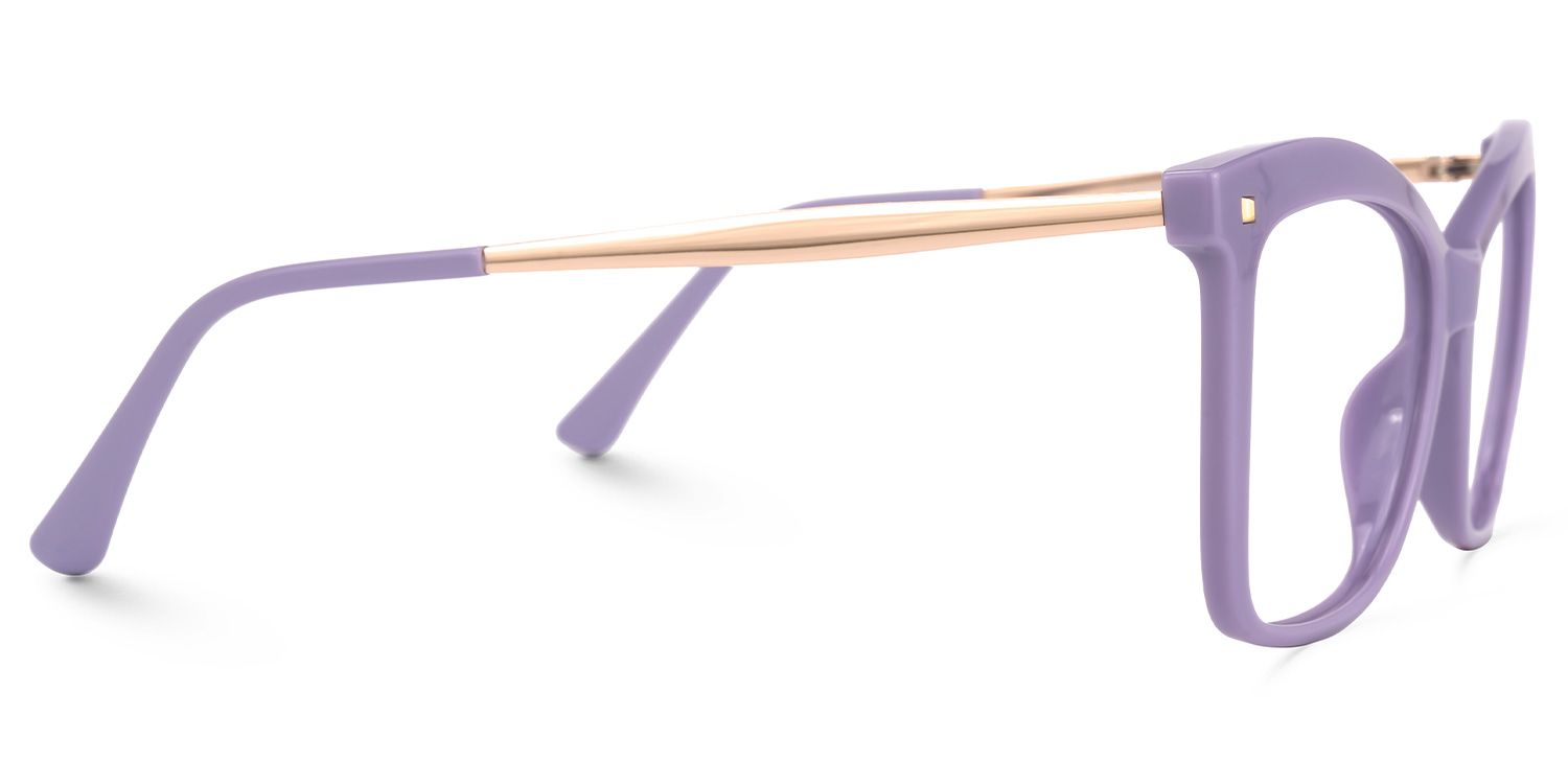Isaebella Butterfly Light Purple Frame Glasses | ZEELOOL Canada2
