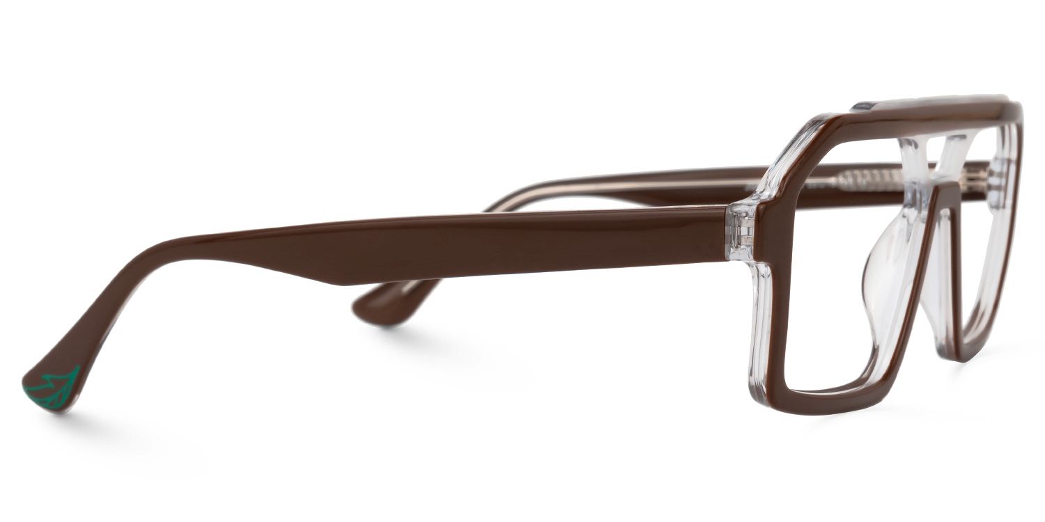 Samira Aviator Chocolate Glasses | ZEELOOL Canada2