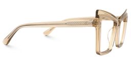 Conie Cateye Beige Glasses2