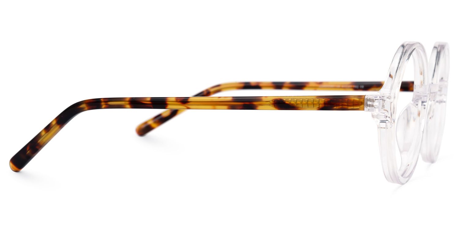 Otto Round Clear Glasses | ZEELOOL Canada2