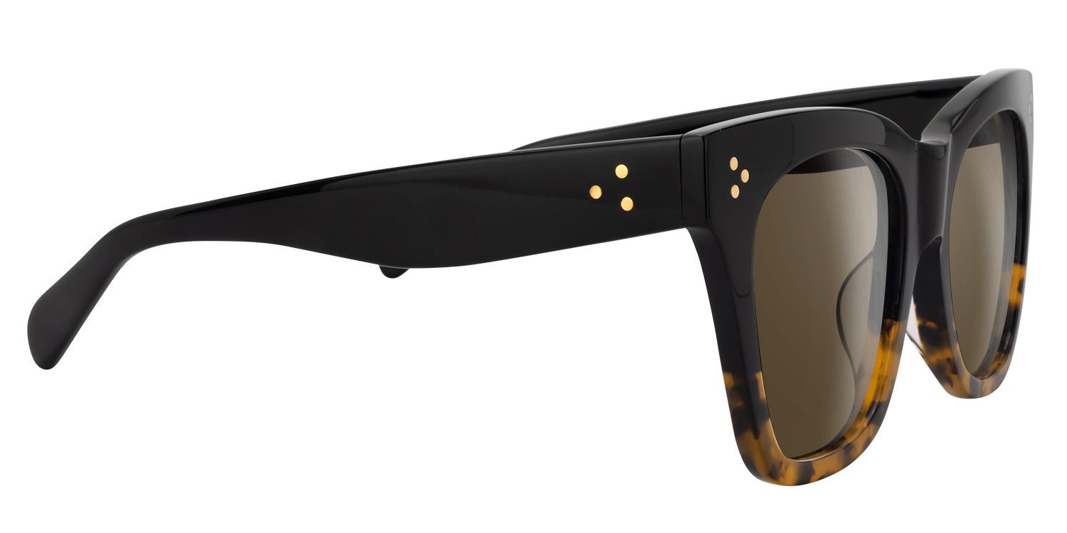Tandy Rectangle Tortoise Sunglasses for Women & Men | ZEELOOL CA2