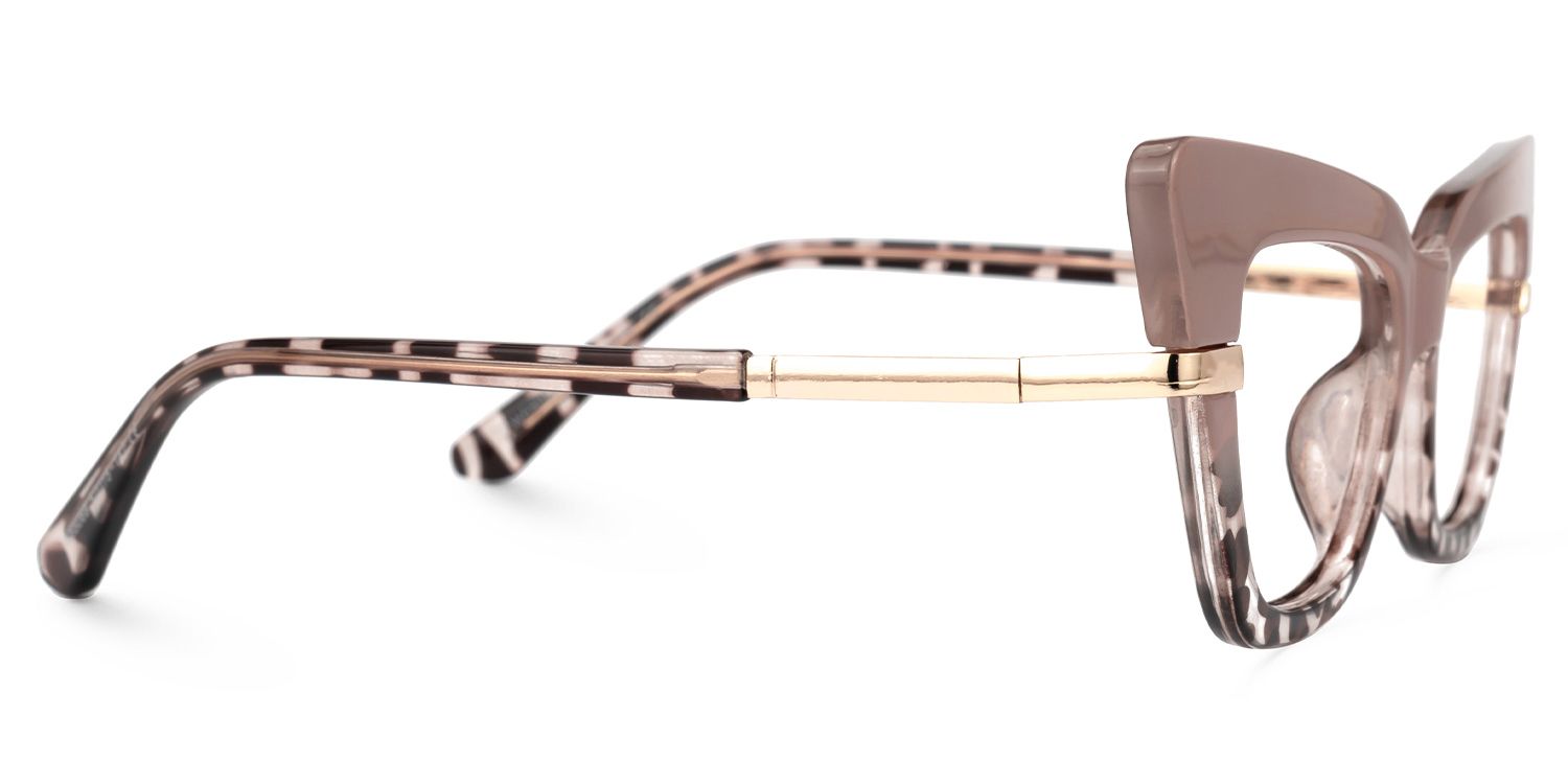 Vanille Cateye Two-Tone Glasses | ZEELOOL Canada2