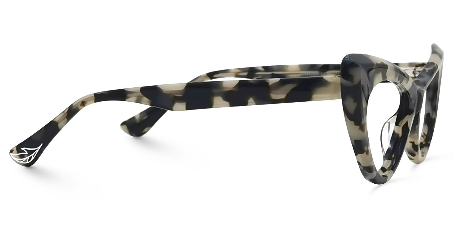 Diallo Cateye Tortoise Glasses | ZEELOOL Canada2