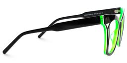 Folch Cateye Black Glasses2