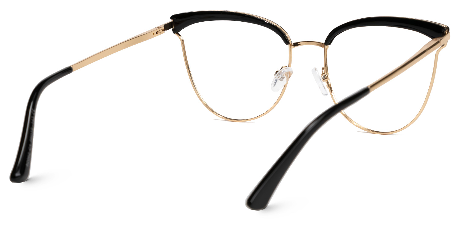 Lawrence Cateye Black Glasses | ZEELOOL Canada3