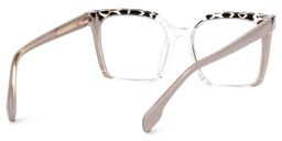 Misty Square Gray Glasses3