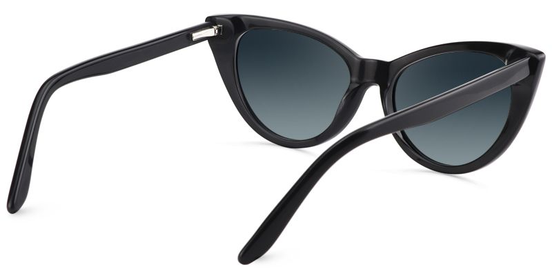 Marilyn Cat Eye Black Sunglasses for Women & Men | ZEELOOL CA4