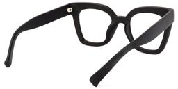 Malcolm Square Black Glasses4