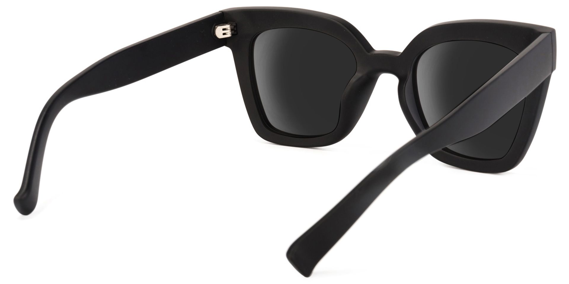 Malcolm Black Sunglasses with Square Frames | ZEELOOL Canada3