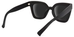 Malcolm Square Black Sunglasses3